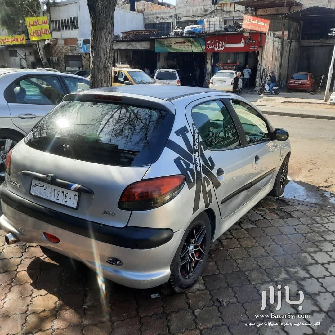 بيجو 206 كرت 2005خالية من داخل والخارج بيجو 206 كرت 2005خالية من داخل والخارج - بيجو - محافظة دمشق - صورة 4 من 4