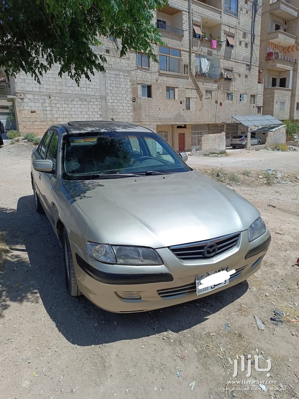 مازدا 626 كرت 2002/2002 خالية من الداخل تمام  والسقف زنار نظافة  كاملة المواصفات رقم 1  - مازدا - 2002 - محافظة دمشق - صورة 2 من 4