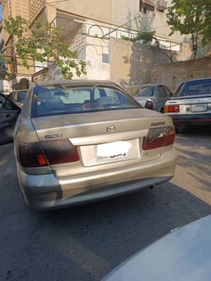 مازدا 626 كرت 2002/2002 خالية من الداخل تمام  والسقف زنار نظافة  كاملة المواصفات رقم 1  - محافظة دمشق