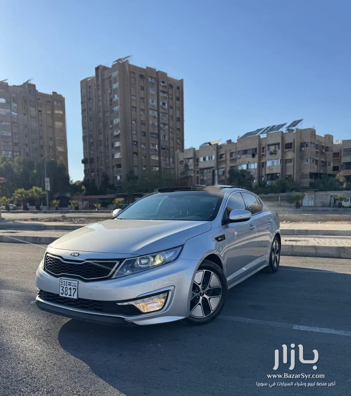 كيا اوبتما K5 2012 للبيع من المستورد مباشر وارد كوريا هايبرد كيا اوبتما K5 2012 للبيع من المستورد مباشر وارد كوريا هايبرد - كيا - 2012 - محافظة دمشق - صورة 3 من 6