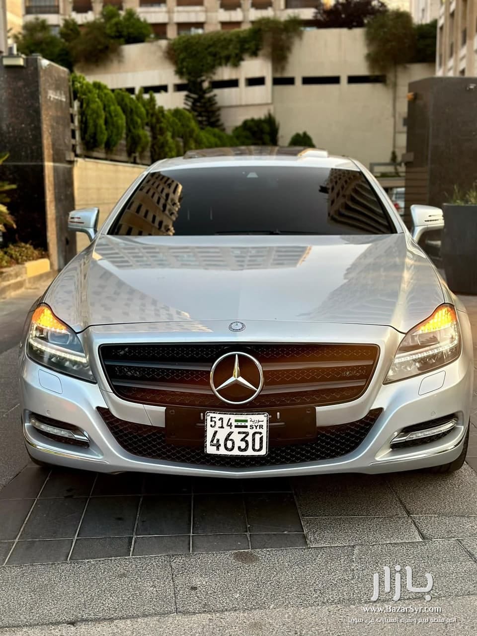 النوع : #cls_350 باللون الفضي ميتاليك وغرفة سودة 😍 النوع : #cls_350 باللون الفضي ميتاليك وغرفة سودة 😍 - مرسيدس - محافظة دمشق - صورة 2 من 3