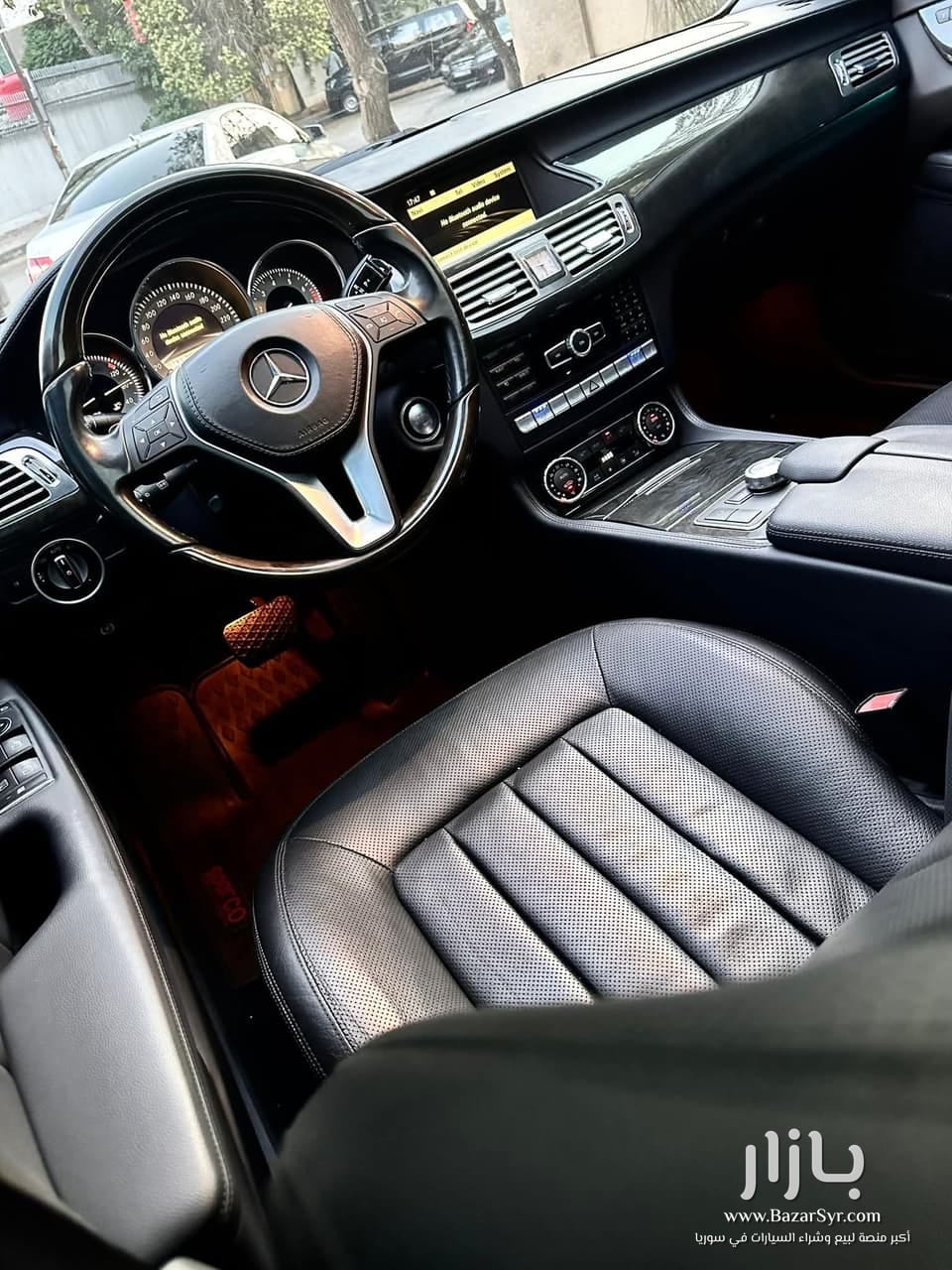النوع : #cls_350 باللون الفضي ميتاليك وغرفة سودة 😍 النوع : #cls_350 باللون الفضي ميتاليك وغرفة سودة 😍 - مرسيدس - محافظة دمشق - صورة 3 من 3