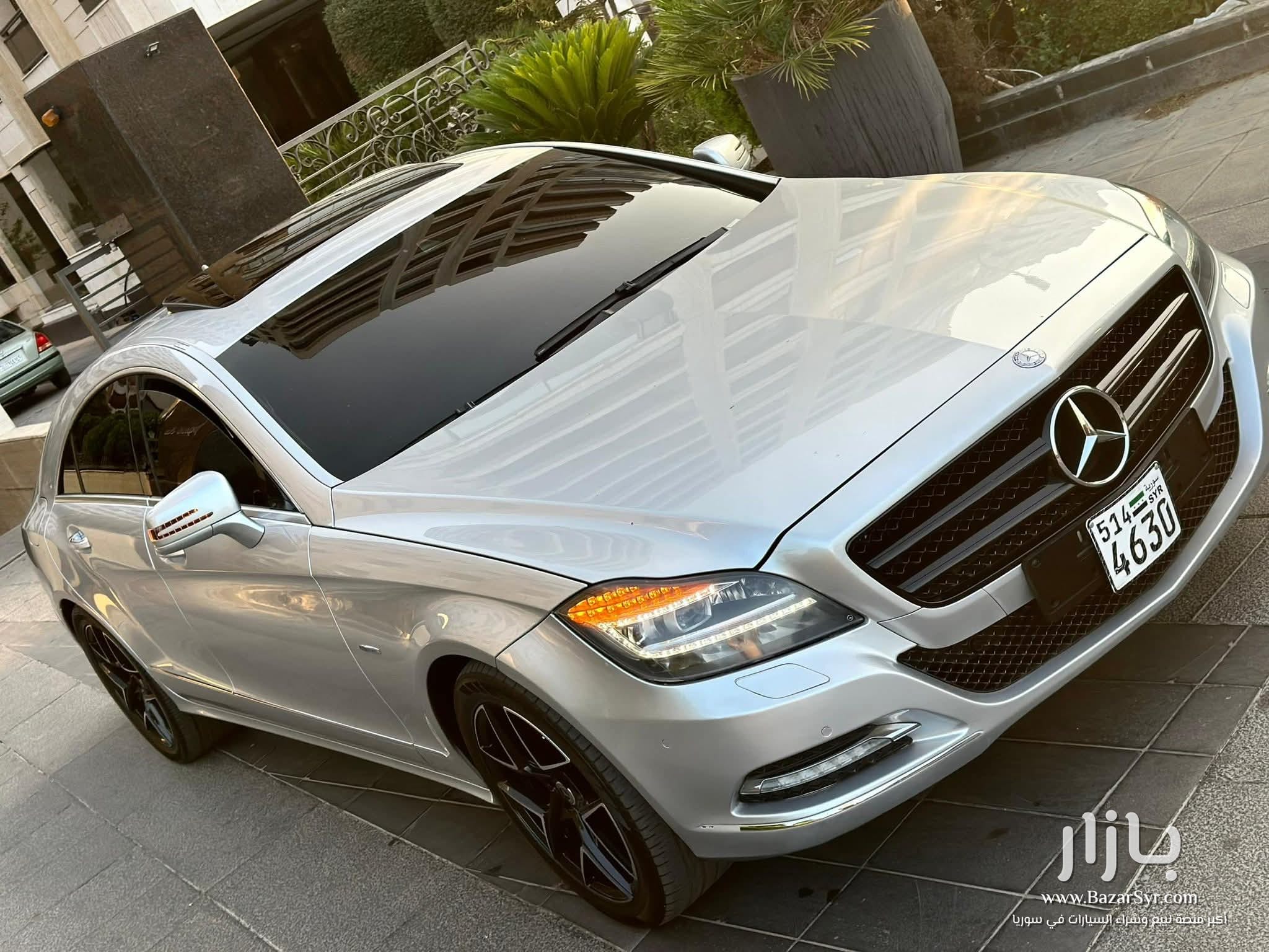 النوع : #cls_350 باللون الفضي ميتاليك وغرفة سودة 😍 النوع : #cls_350 باللون الفضي ميتاليك وغرفة سودة 😍 - مرسيدس - محافظة دمشق - صورة 1 من 3