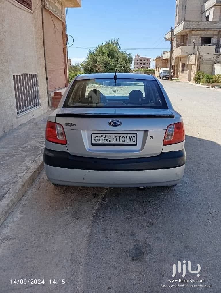 ريو ٨/٨ خليجيه جنط ونواعم زنار واطي نضافه سقف ودواخل خاليه سيارا دهب ريو ٨/٨ خليجيه جنط ونواعم زنار واطي نضافه سقف ودواخل خاليه سيارا دهب - كيا - محافظة حمص - صورة 3 من 8