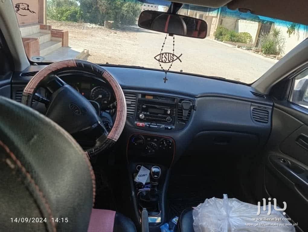 ريو ٨/٨ خليجيه جنط ونواعم زنار واطي نضافه سقف ودواخل خاليه سيارا دهب ريو ٨/٨ خليجيه جنط ونواعم زنار واطي نضافه سقف ودواخل خاليه سيارا دهب - كيا - محافظة حمص - صورة 7 من 8