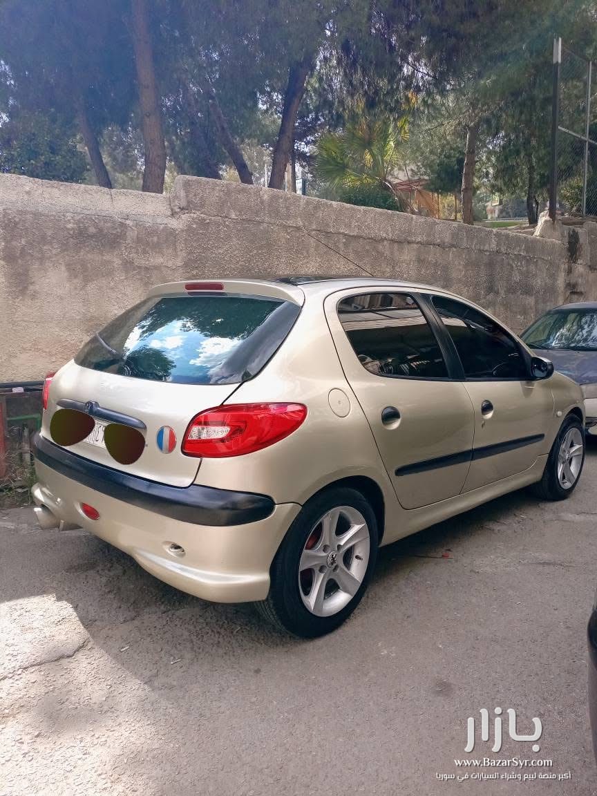 بيجو 206 للبيع خالية جوا وسقف كرت 2006 تسجيل 2009 بيجو 206 للبيع خالية جوا وسقف كرت 2006 تسجيل 2009 - بيجو - 2006 - محافظة دمشق - صورة 1 من 3