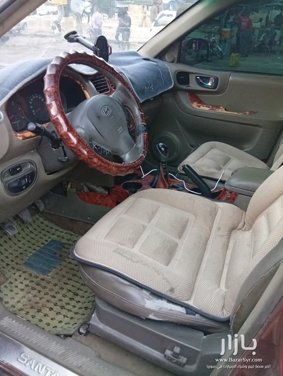 سنتفيه قصة موديل 2002 غيار عادي بلا فتحة سنتفيه قصة موديل 2002 غيار عادي بلا فتحة - هونداي - 2002 - محافظة إدلب - صورة 5 من 6