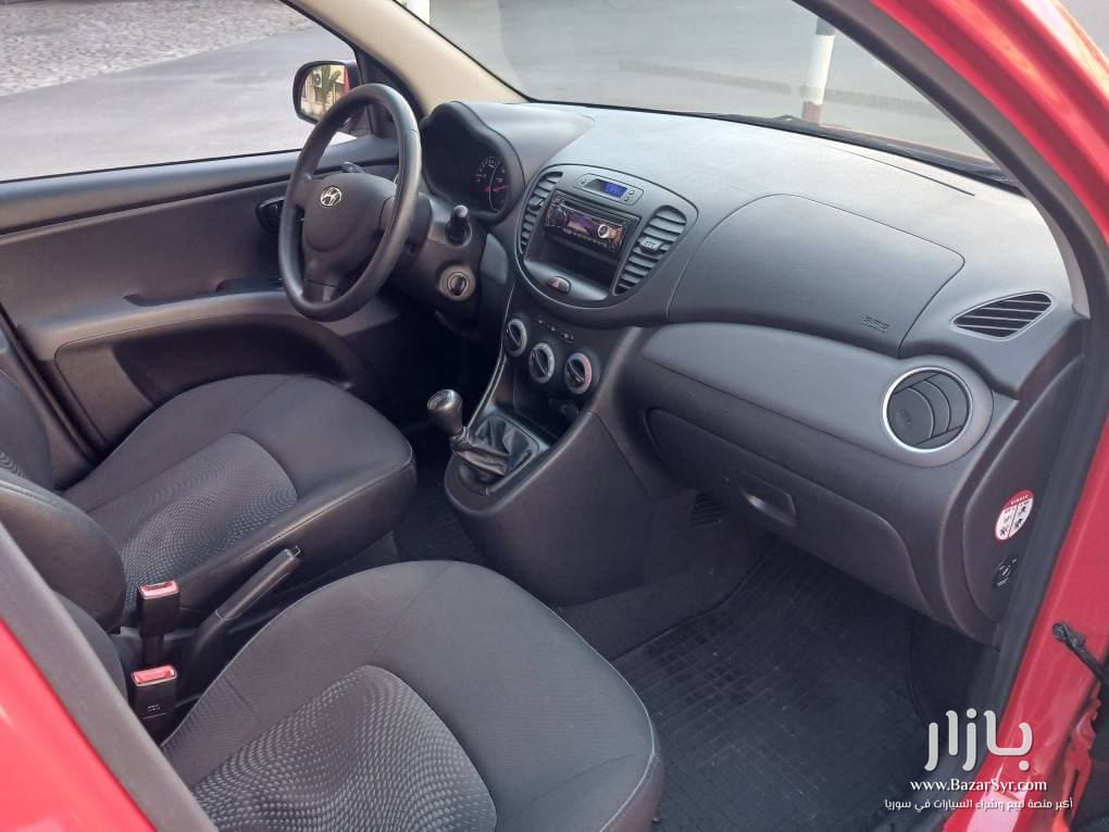 HUNDAI I10 /هونداي i10 2014/2014 30.000km خالية العلام بشحماا • وكالة HUNDAI I10 /هونداي i10 2014/2014 30.000km خالية العلام بشحماا • وكالة - هونداي - 2014 - محافظة دمشق - صورة 7 من 9