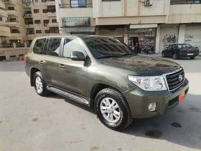 لاند كروزر gx موديل 2013 بحالة الوكالة  - محافظة دمشق