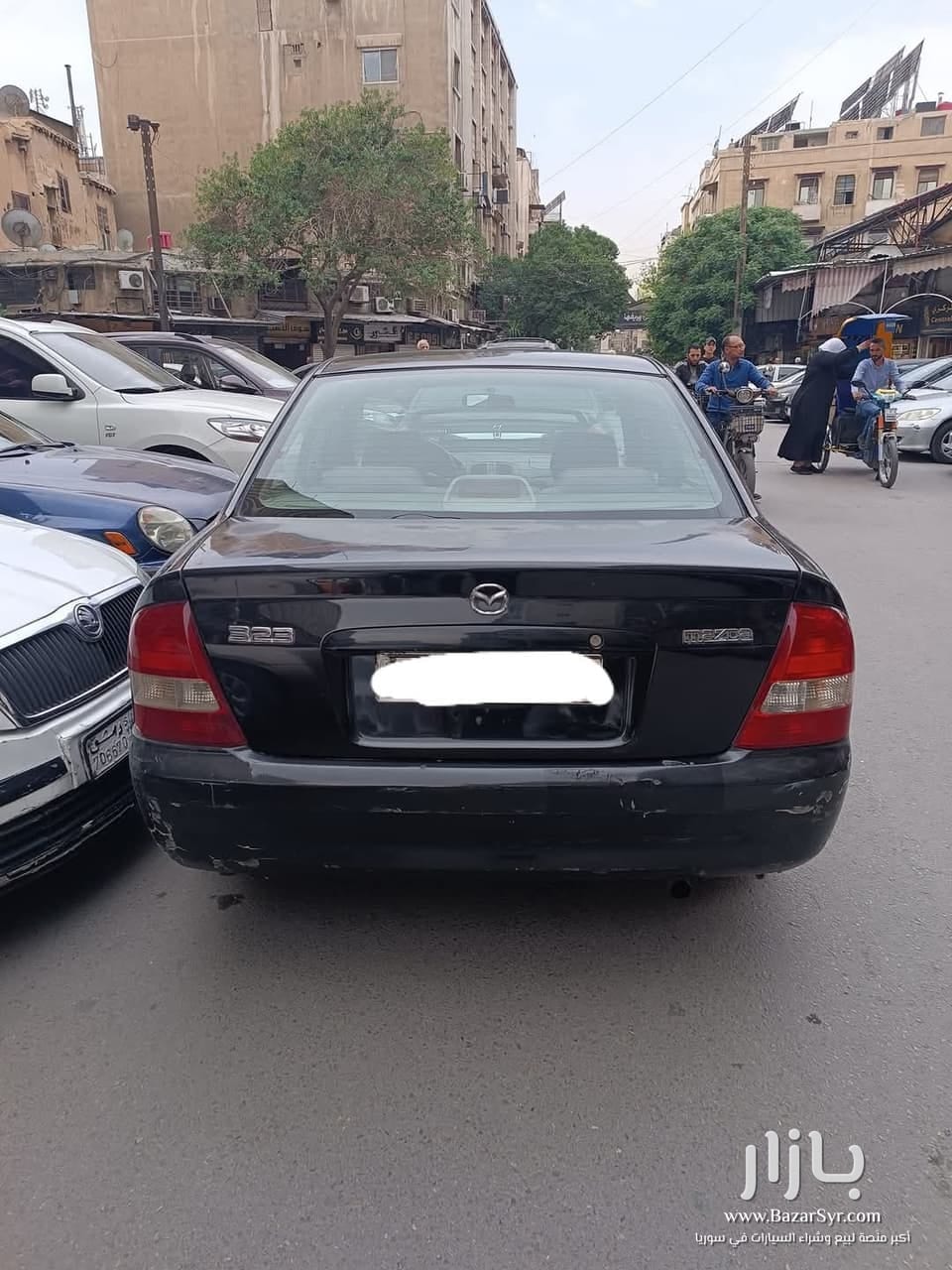 مازدا 323 جوهرة 2002/2003 خالية من الداخل والخارج مازدا 323 جوهرة 2002/2003 خالية من الداخل والخارج - مازدا - 2002 - محافظة دمشق - صورة 2 من 2