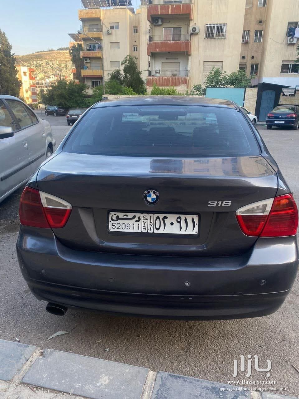 Bmw 316 2008/ نمرة دمشق بسعر7500$ - بي إم دبليو - 2008 - محافظة دمشق - صورة 3 من 4
