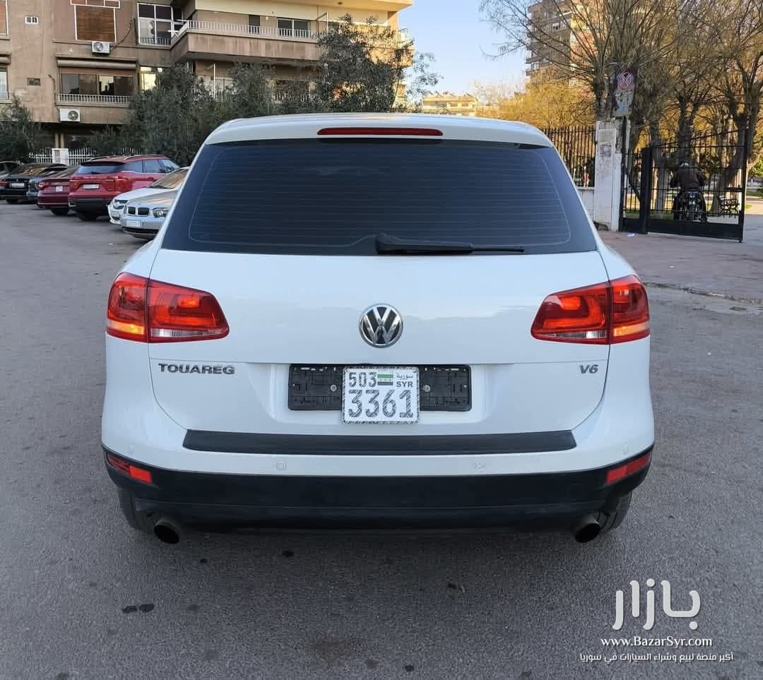 فولكسفاغن طوارق _ سنة الصنع 2013 _ المحرك 6 سلندر 3000cc _ خالية العلام ولا غرام بوية فولكسفاغن طوارق _ سنة الصنع 2013 _ المحرك 6 سلندر 3000cc _ خالية العلام ولا غرام بوية - فولكس واجن - 2013 - محافظة دمشق - صورة 2 من 11