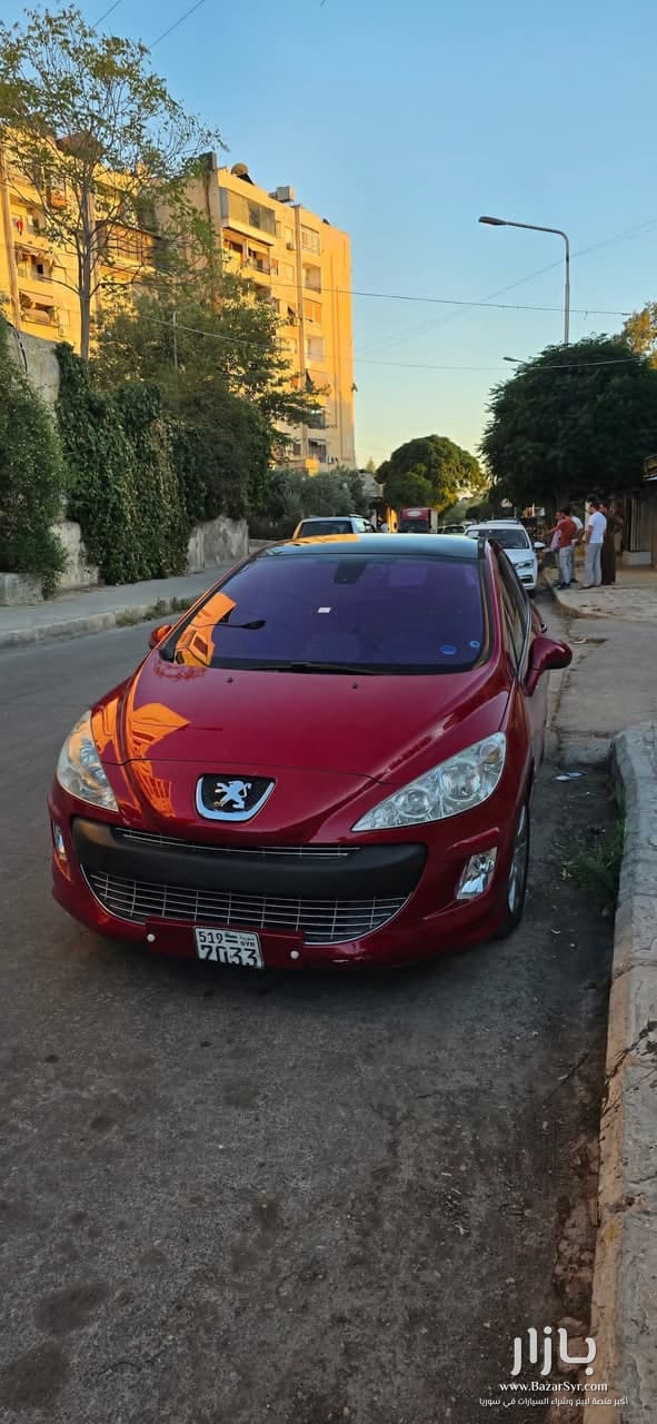 بيجو 308  2011 تسجيل 2025  - بيجو - 2011 - محافظة حلب - صورة 2 من 5