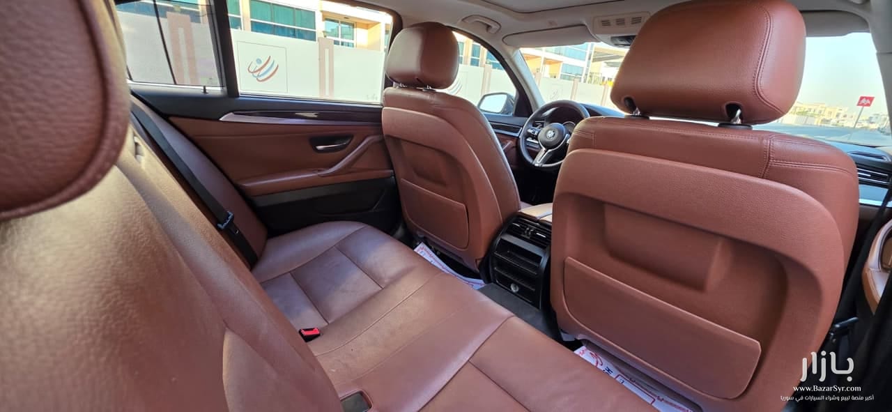 BMW 528i موديل 2015 عداد ١٦٨ ألف  16000$ - بي إم دبليو - 2015 - محافظة حمص - صورة 19 من 21