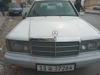 للبيع في دمشق  مرسيدس 190 1993 خالية برا جوا  - محافظة دمشق