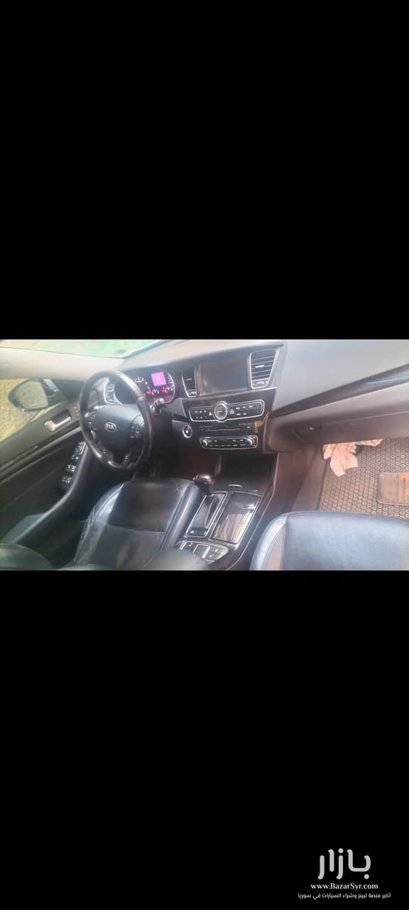 Kia K7 وارد كوري لون فضي السعر 9700  - كيا - محافظة دمشق - صورة 3 من 4