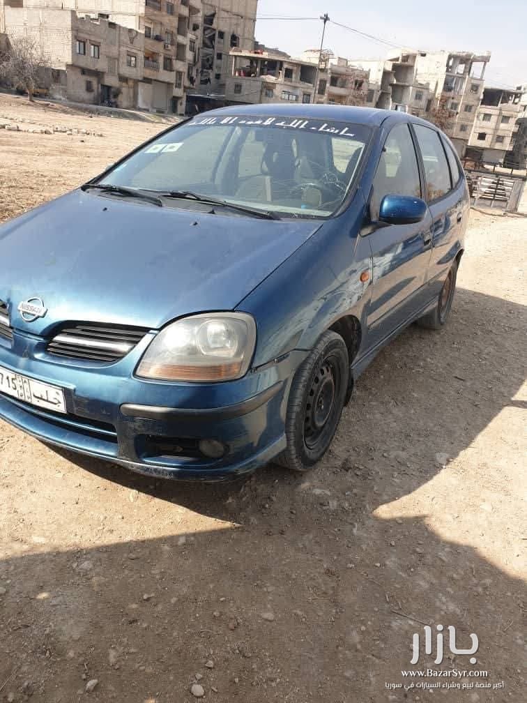 نيسان المير موديل ٢٠٠٢ سيارة اوربيه نيسان المير موديل ٢٠٠٢ سيارة اوربيه - نيسان - 2002 - محافظة دمشق - صورة 2 من 5