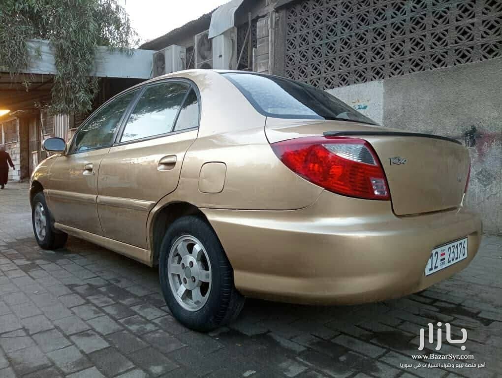 كيا ريو سنة الصنع والتسجيل 2000 اللون ذهبي كيا ريو سنة الصنع والتسجيل 2000 اللون ذهبي - كيا - 2000 - محافظة دمشق - صورة 3 من 5