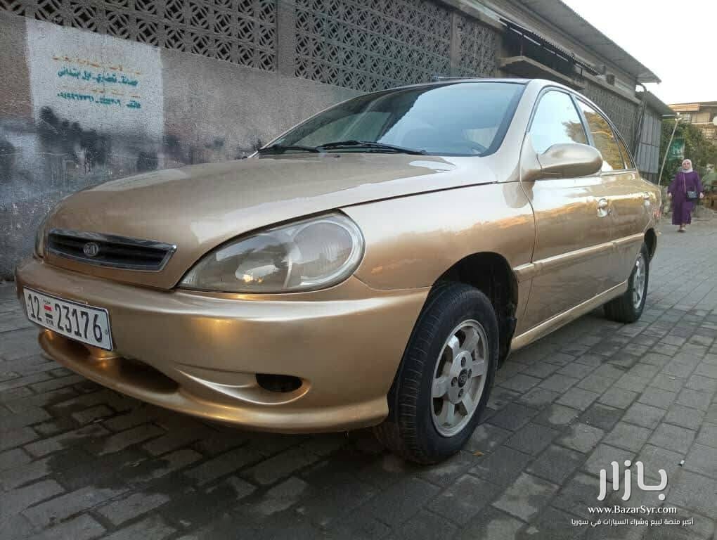 كيا ريو سنة الصنع والتسجيل 2000 اللون ذهبي كيا ريو سنة الصنع والتسجيل 2000 اللون ذهبي - كيا - 2000 - محافظة دمشق - صورة 1 من 5