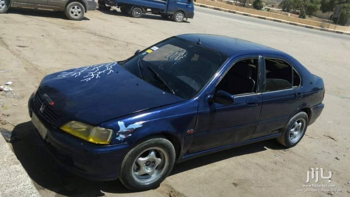 هوندا سيفيك مديل 2000  مازوت اوربيه معها اوراقها - هوندا - 2000 - محافظة إدلب - صورة 2 من 3