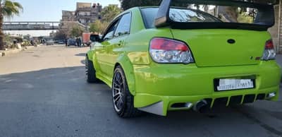 سوبارو STI_ كرت 2007 / 2007 _ لون فوسفوري - محافظة دمشق