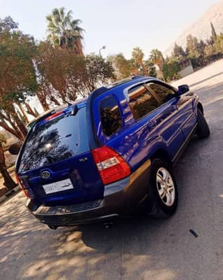 كيا سبورتاج 2005 اوروبي زنار عدا سقف  سقف وجوا خالي  محرك 2000cc ديزل سوبر  أكمل وصف  - محافظة دمشق