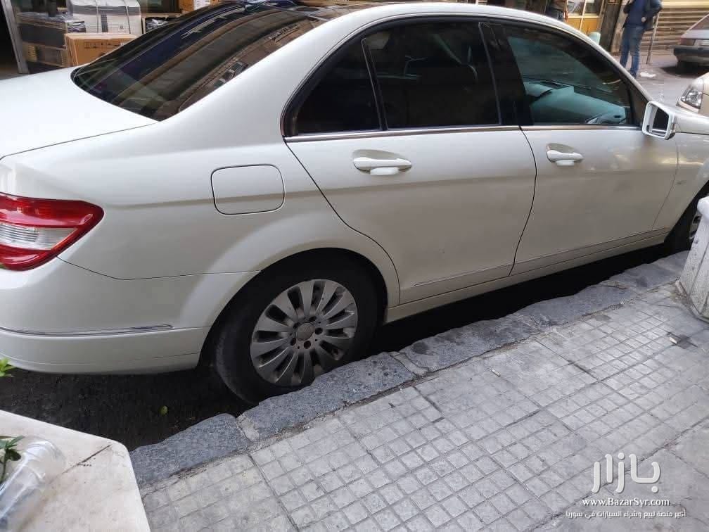 مارسيدس c200 بانزين ادخال جديد مجمركة نظامي معبر نصيب  - مرسيدس - محافظة دمشق - صورة 4 من 4