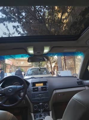 مارسيدس c200 بانزين ادخال جديد مجمركة نظامي معبر نصيب  - محافظة دمشق