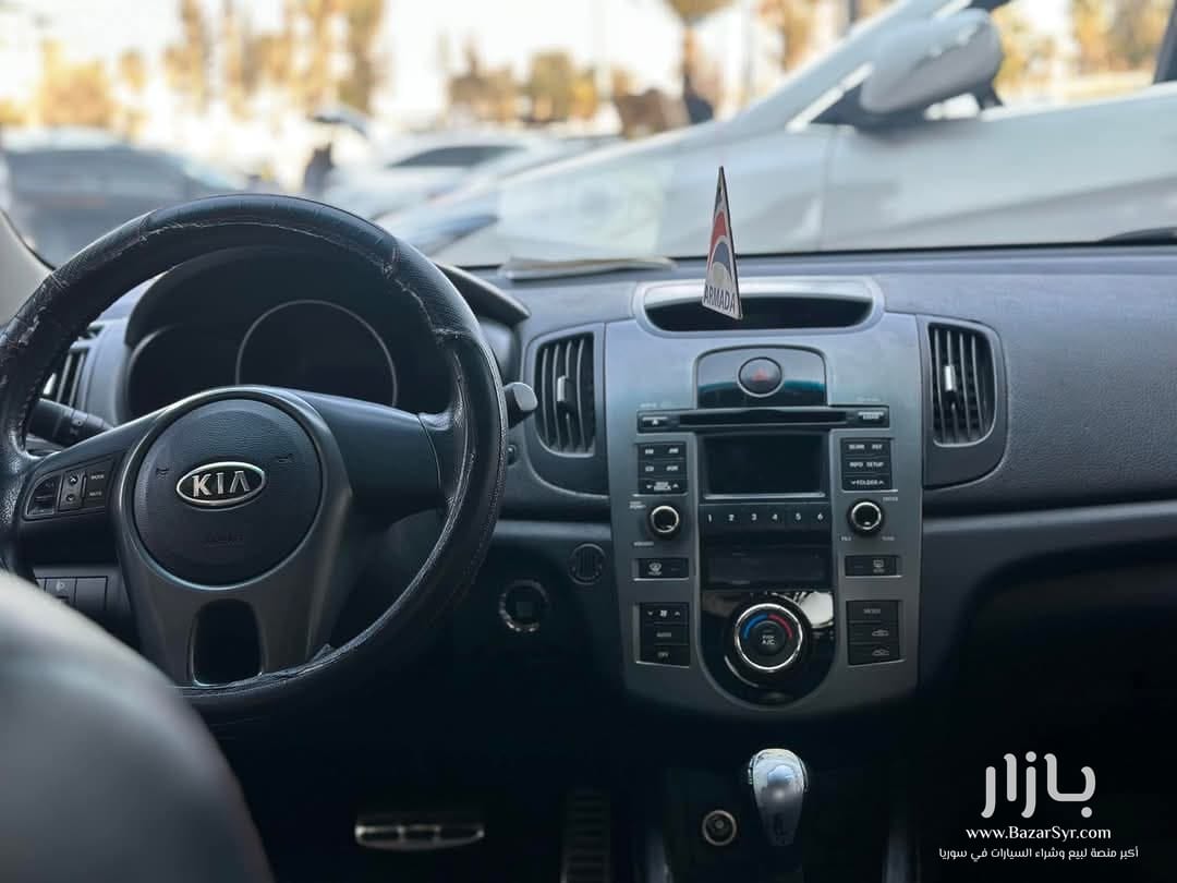 Kia forte 2010 كيا فورتي ثلاث بصمات Kia forte 2010 كيا فورتي ثلاث بصمات - كيا - 2010 - محافظة دمشق - صورة 2 من 6