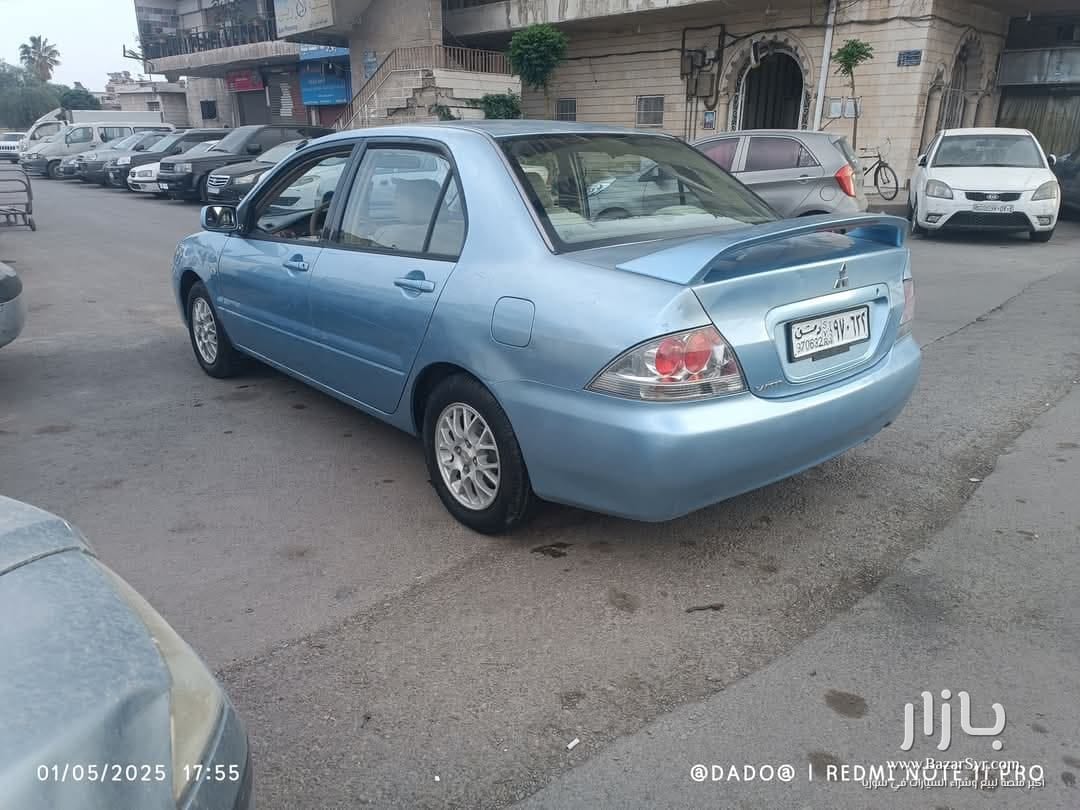 لانسر خالية برا جوا 2004. 2005كاملة مسكرة لانسر خالية برا جوا 2004. 2005كاملة مسكرة - متسوبيشي - 2004 - محافظة دمشق - صورة 4 من 5