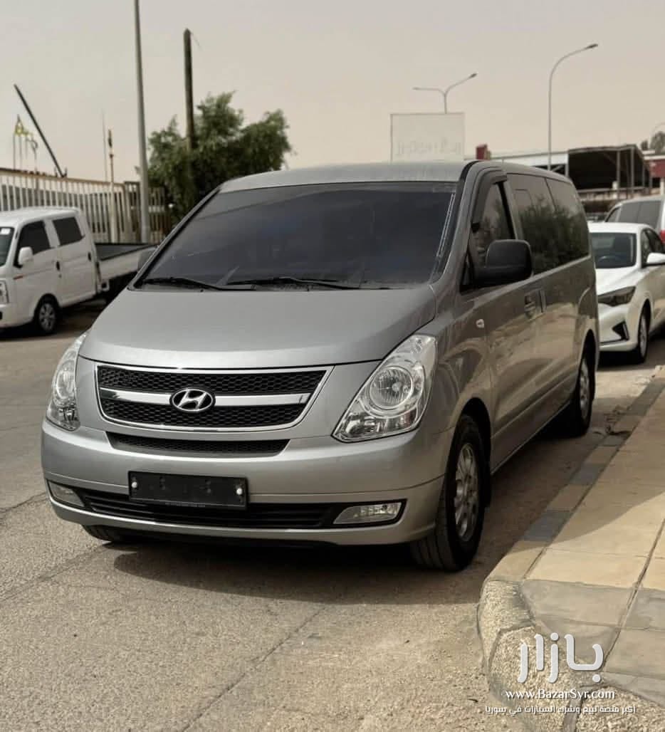 فان هيونداي جراند H1 2015 وارد كوريا سياحي فل ركاب اصلي بحال الوكاله فان هيونداي جراند H1 2015 وارد كوريا سياحي فل ركاب اصلي بحال الوكاله - هونداي - 2015 - محافظة دمشق - صورة 2 من 7