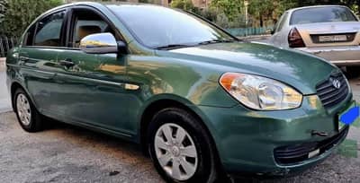 هونداي فيرنا  ٢٠٠٧/٢٠٠٧ خاليه برا جوا - محافظة دمشق