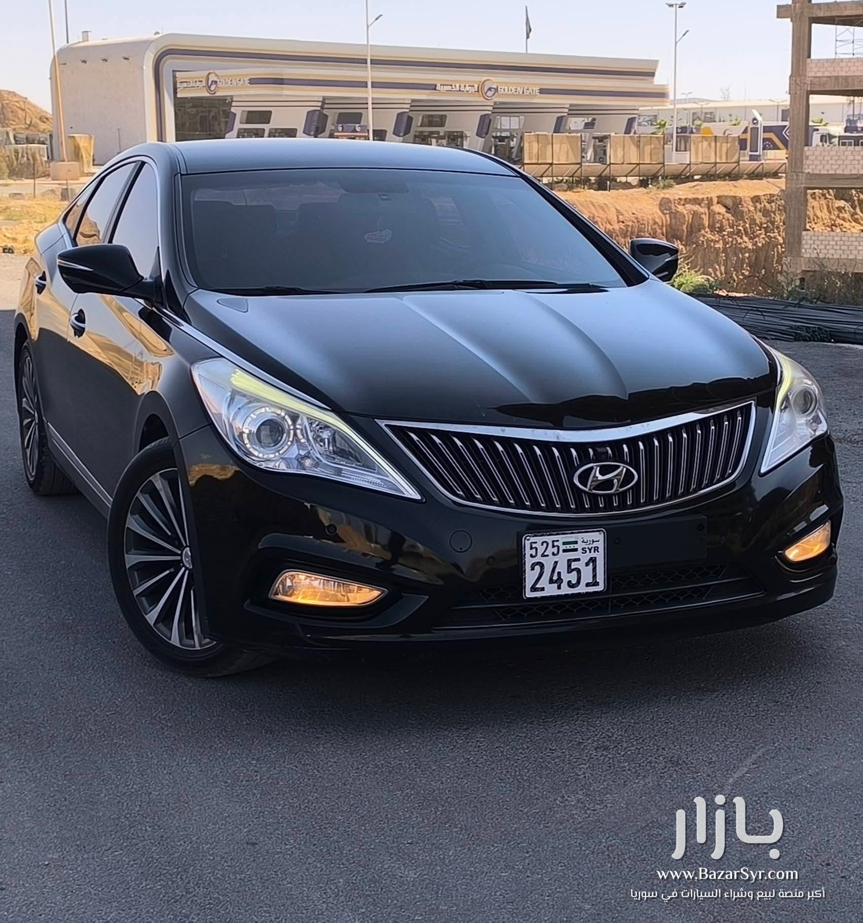 هونداي-ازيرا-غراندور لون اسود ملكي هونداي-ازيرا-غراندور لون اسود ملكي - هونداي - محافظة دمشق - صورة 1 من 5