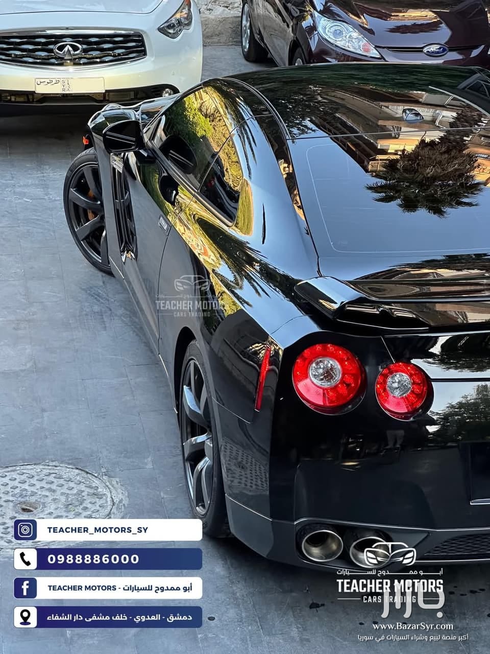 الغودزيلا في دمشق وبنمرة سورية قديمة 🔥!! .. الساموراي الياباني Nissan GTR زيرو كم .. الغودزيلا في دمشق وبنمرة سورية قديمة 🔥!! .. الساموراي الياباني Nissan GTR زيرو كم .. - نيسان - محافظة دمشق - صورة 3 من 11