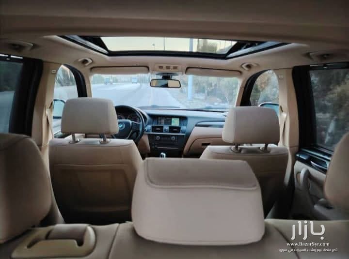 BMW_X3_2,8i بي ام دبليو صنع 2012 محرك سعة 6 سلندر 2800cc #خـــــالــــيةالعــــلام_تمــامــامن_الــــداخـــل والخــــارج BMW_X3_2,8i بي ام دبليو صنع 2012 محرك سعة 6 سلندر 2800cc #خـــــالــــيةالعــــلام_تمــامــامن_الــــداخـــل والخــــارج - بي إم دبليو - 2012 - محافظة دمشق - صورة 3 من 6