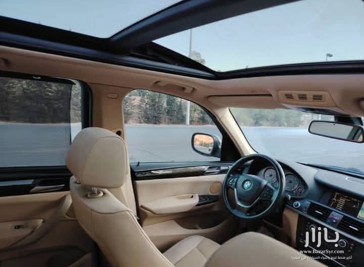 BMW_X3_2,8i بي ام دبليو صنع 2012 محرك سعة 6 سلندر 2800cc #خـــــالــــيةالعــــلام_تمــامــامن_الــــداخـــل والخــــارج BMW_X3_2,8i بي ام دبليو صنع 2012 محرك سعة 6 سلندر 2800cc #خـــــالــــيةالعــــلام_تمــامــامن_الــــداخـــل والخــــارج - بي إم دبليو - 2012 - محافظة دمشق - صورة 4 من 6