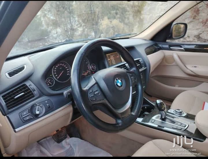 BMW_X3_2,8i بي ام دبليو صنع 2012 محرك سعة 6 سلندر 2800cc #خـــــالــــيةالعــــلام_تمــامــامن_الــــداخـــل والخــــارج BMW_X3_2,8i بي ام دبليو صنع 2012 محرك سعة 6 سلندر 2800cc #خـــــالــــيةالعــــلام_تمــامــامن_الــــداخـــل والخــــارج - بي إم دبليو - 2012 - محافظة دمشق - صورة 5 من 6