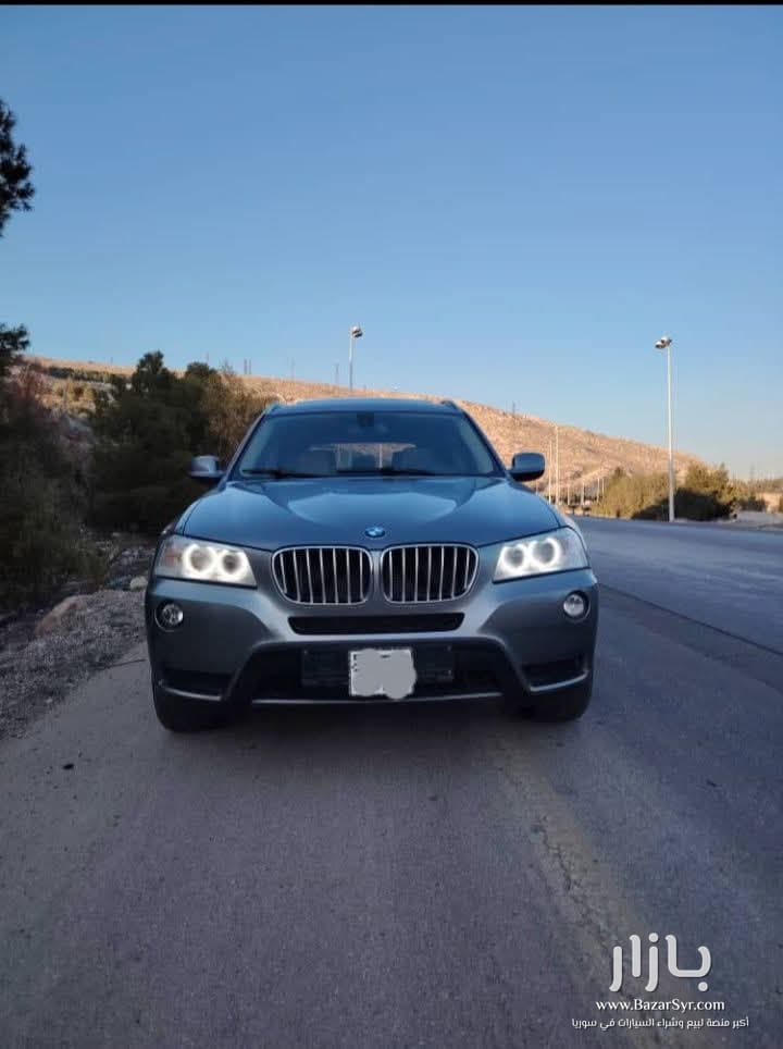 BMW_X3_2,8i بي ام دبليو صنع 2012 محرك سعة 6 سلندر 2800cc #خـــــالــــيةالعــــلام_تمــامــامن_الــــداخـــل والخــــارج BMW_X3_2,8i بي ام دبليو صنع 2012 محرك سعة 6 سلندر 2800cc #خـــــالــــيةالعــــلام_تمــامــامن_الــــداخـــل والخــــارج - بي إم دبليو - 2012 - محافظة دمشق - صورة 1 من 6