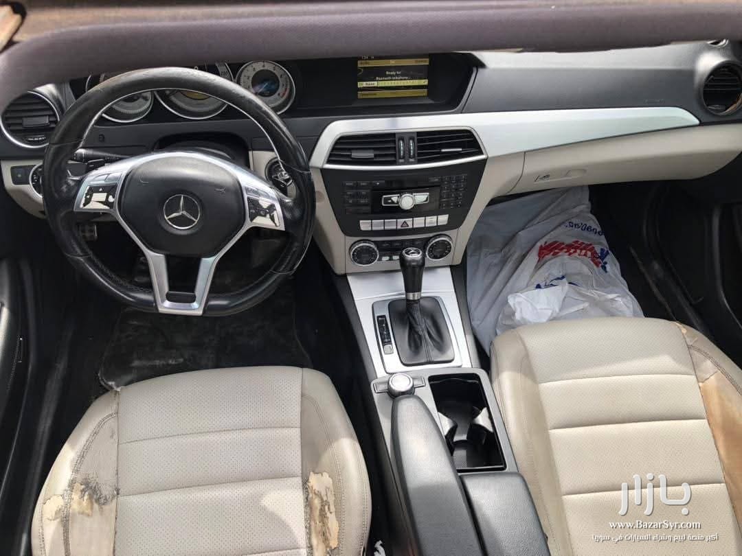 مرسيدس c250 موديل 2012 4 سلندر تيربو مرسيدس c250 موديل 2012 4 سلندر تيربو - مرسيدس - 2012 - محافظة دمشق - صورة 4 من 5