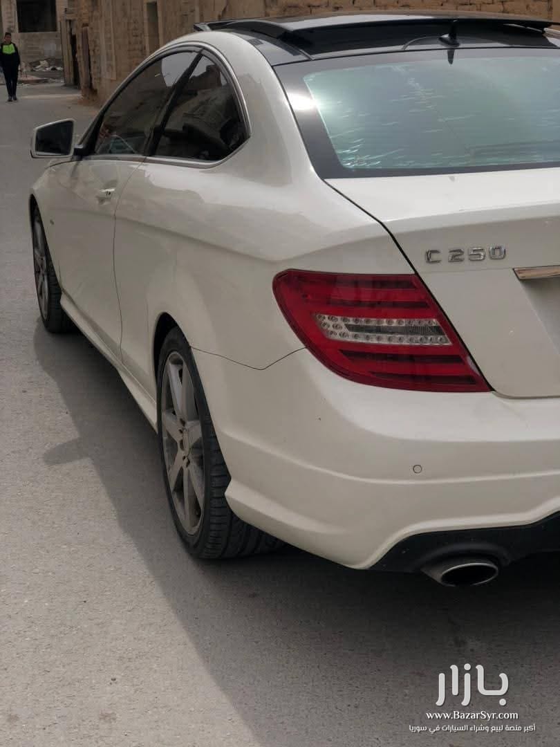 مرسيدس c250 موديل 2012 4 سلندر تيربو مرسيدس c250 موديل 2012 4 سلندر تيربو - مرسيدس - 2012 - محافظة دمشق - صورة 5 من 5
