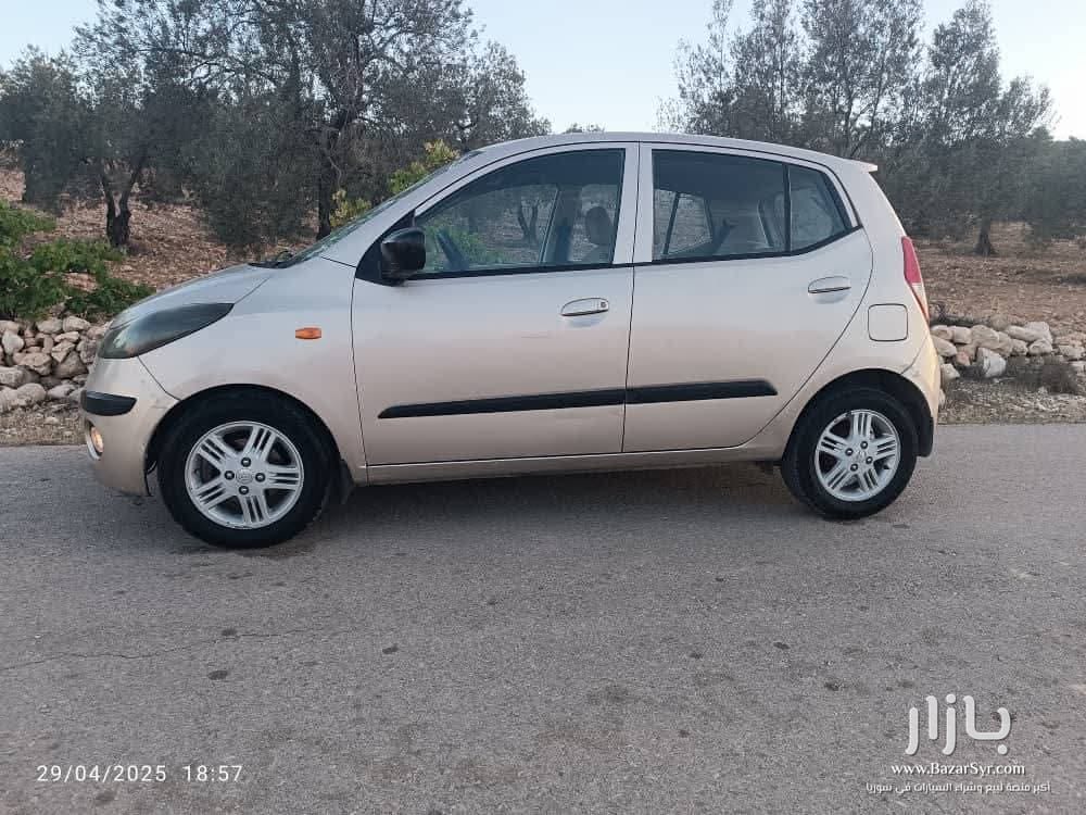 هواندي أيتين كوري Hyundai i10 صنع وتسجيل 2011 هواندي أيتين كوري Hyundai i10 صنع وتسجيل 2011 - هونداي - 2011 - محافظة دمشق - صورة 3 من 3