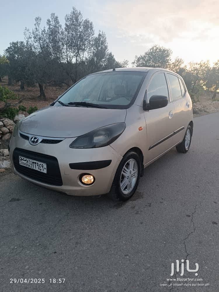 هواندي أيتين كوري Hyundai i10 صنع وتسجيل 2011 هواندي أيتين كوري Hyundai i10 صنع وتسجيل 2011 - هونداي - 2011 - محافظة دمشق - صورة 1 من 3