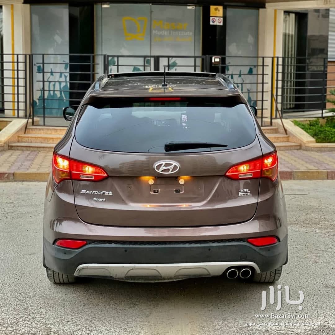  SANTAFE DM 2014 سنتافيه  اكمل وصف ناقصها الحمايات  - هونداي - 2014 - محافظة دمشق - صورة 2 من 3