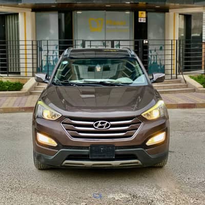  SANTAFE DM 2014 سنتافيه  اكمل وصف ناقصها الحمايات  - محافظة دمشق