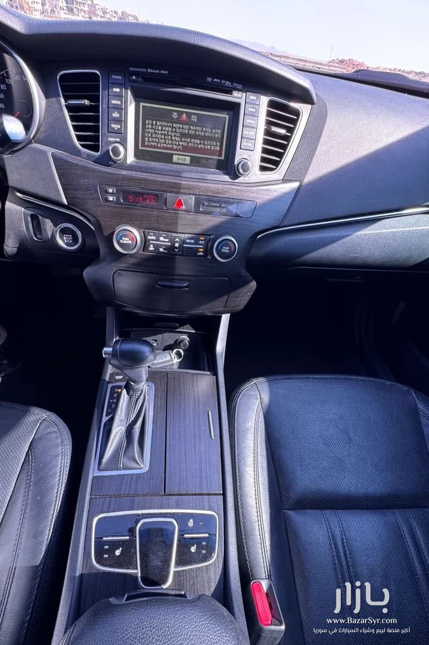 كيا K7 2012 للبيع من المستورد مباشر بسعر مغري وارد كوريا بنزين اصلي أكمل وصف بدون فتحة كيا K7 2012 للبيع من المستورد مباشر بسعر مغري وارد كوريا بنزين اصلي أكمل وصف بدون فتحة - كيا - 2012 - محافظة دمشق - صورة 5 من 6