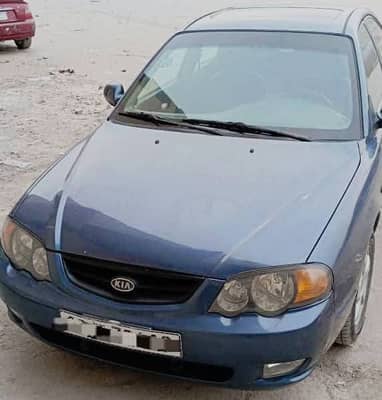 كيا_شوما 2002  خالية من الداخل زنار كامل من الخارج - محافظة دمشق