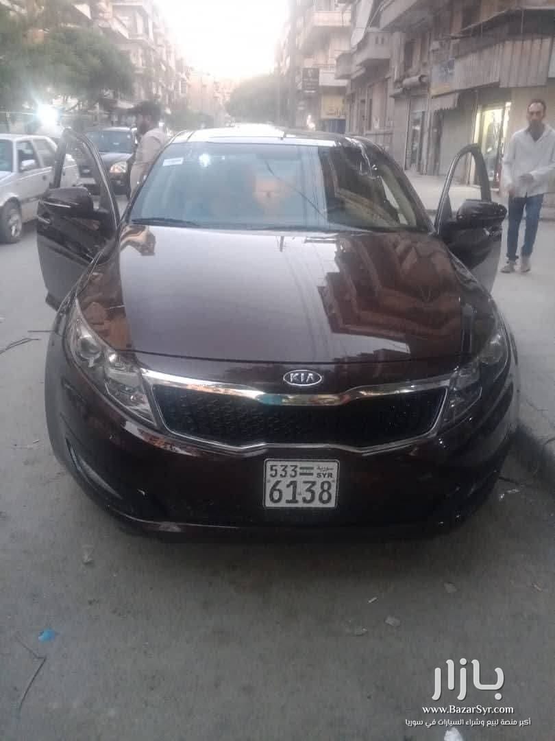 كيا أوبتيما 2012 – بانزين  - كيا - 2012 - محافظة دمشق - صورة 2 من 3