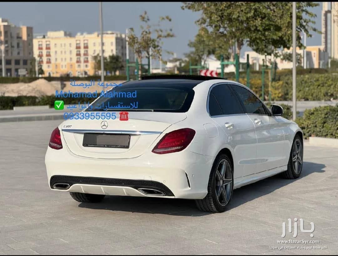 Mercedes Benz C200 2017 Mercedes Benz C200 2017 - مرسيدس - 2017 - محافظة دمشق - صورة 2 من 4
