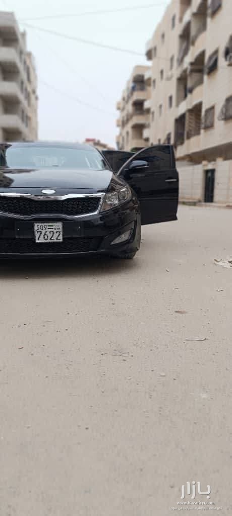 كيا اوبتيما موديل ٢٠١٣ ادخال جديد نصيب مجمركة جاهزة  اكمل وصف بشركة مسكرة رقم 1 . - كيا - 2013 - محافظة دمشق - صورة 2 من 5