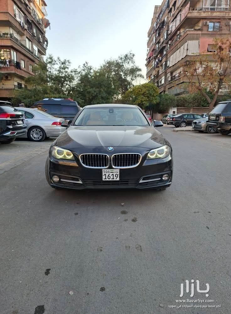 BMW 520i 2015 BMW 520i 2015 - بي إم دبليو - 2015 - محافظة دمشق - صورة 1 من 4